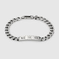 Double Gucci Ghost Chain Bracelet