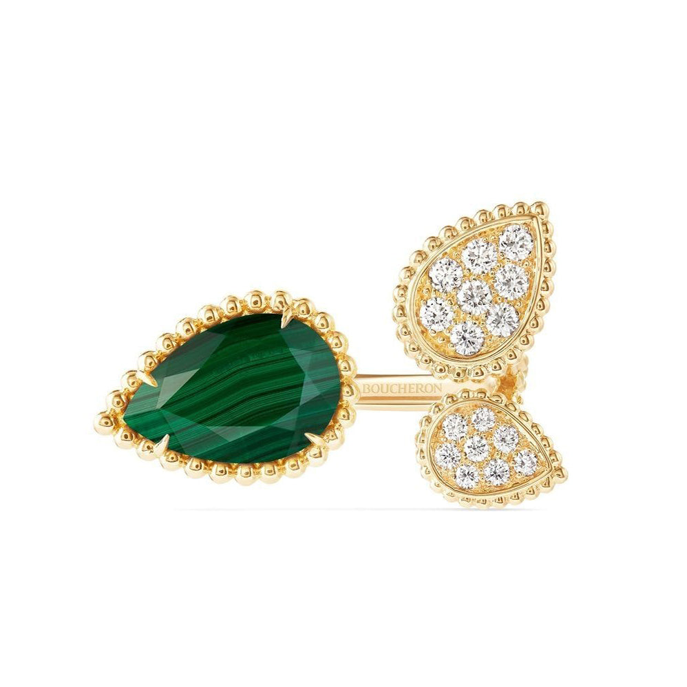 18K Serpent Boh¨¨me Diamonds Ring