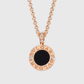 18K BVLGARI Black Ceramic Necklace
