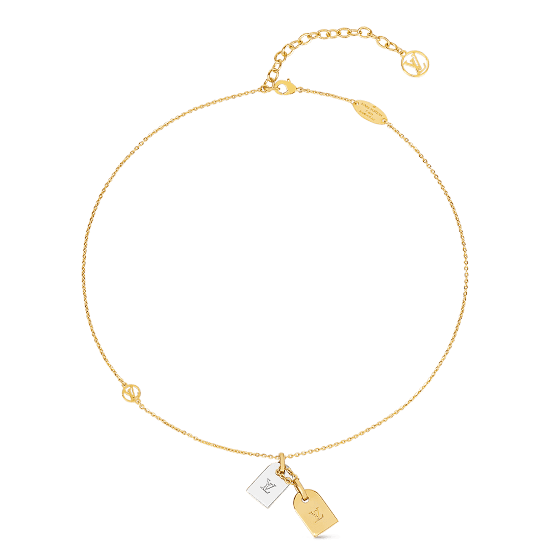 18K Louis Vuitton Nanogram Necklace