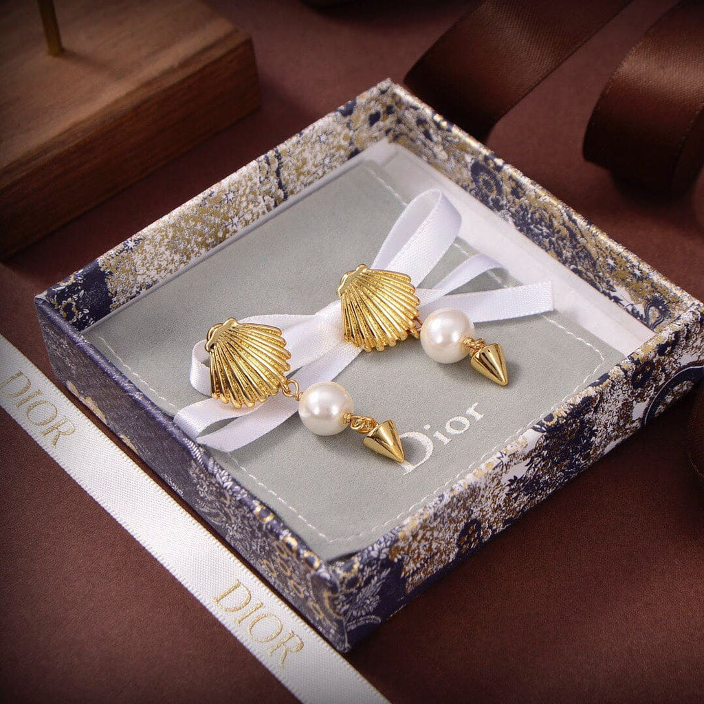 18K Dior Sea Garden Earrings