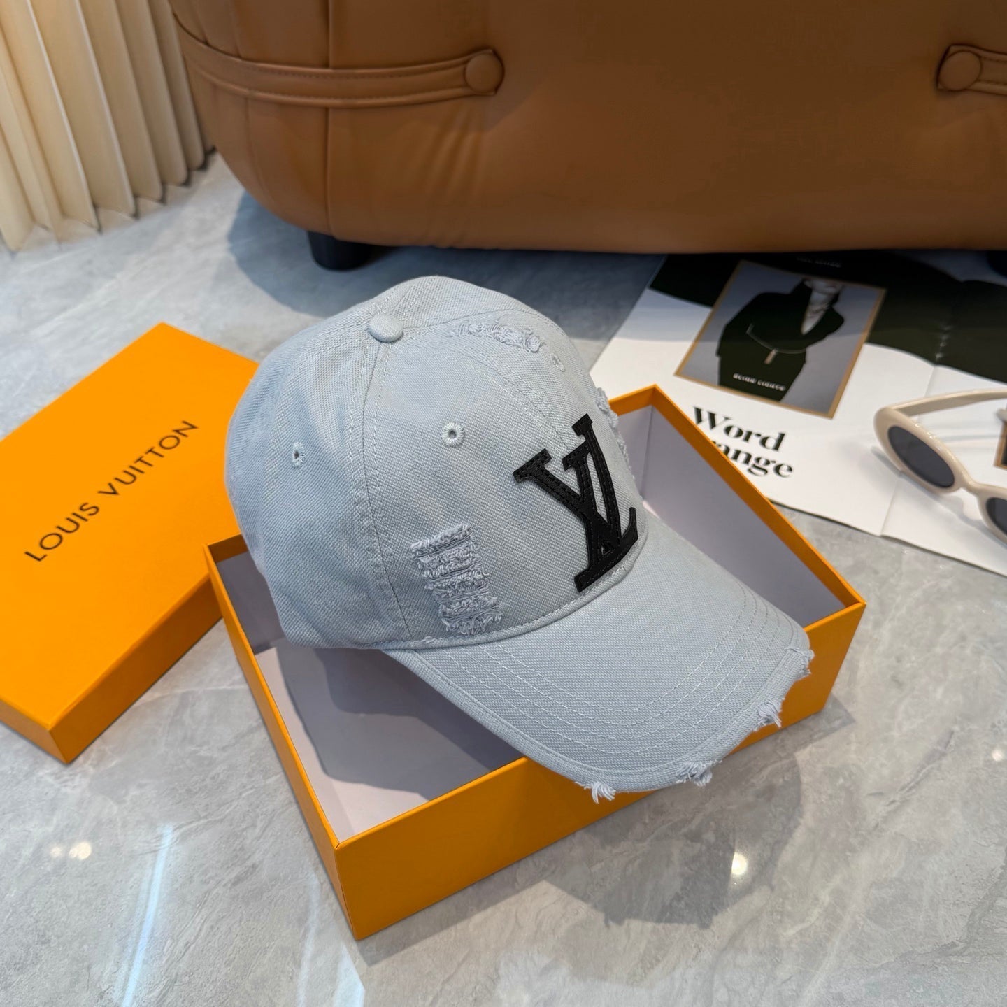 Timeless Distressed Cap for All Seasons