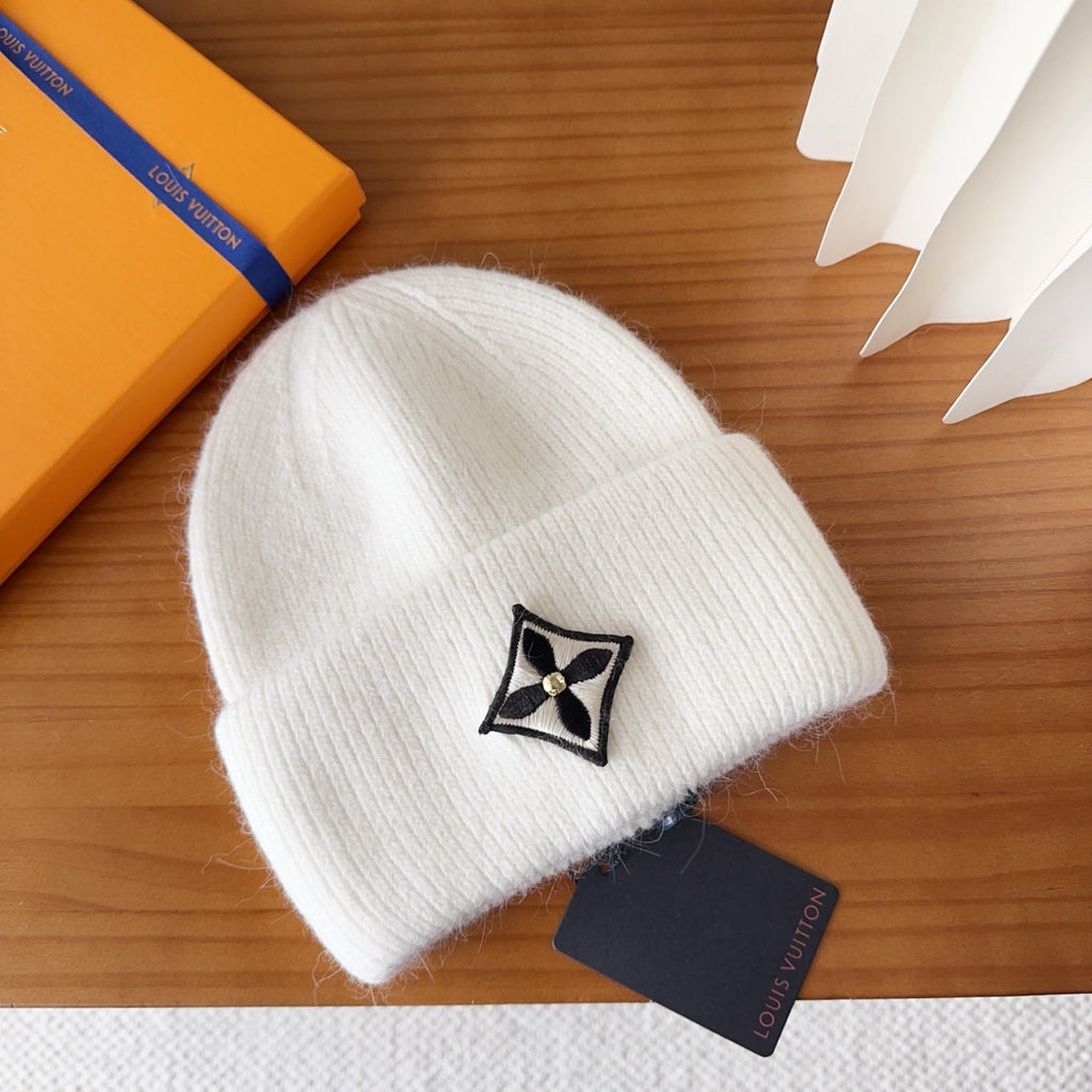 Beanie in White