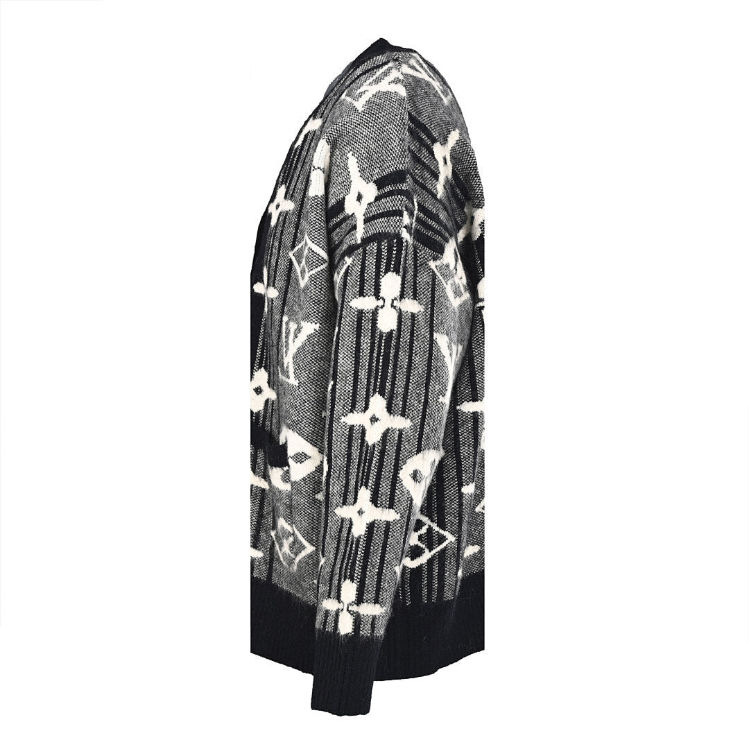 Louis Vuitton Monogram Jacquard Cotton Sweatshirt