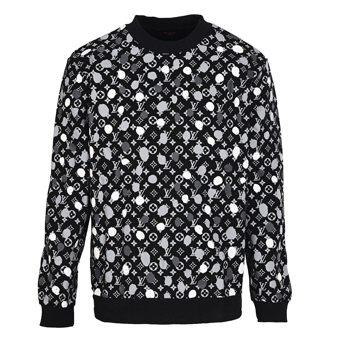 Louis Vuitton Monogram Jacquard Cotton Sweatshirt