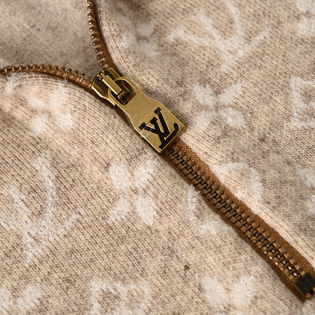 Louis Vuitton Monogram Jacquard Cotton Sweatshirt
