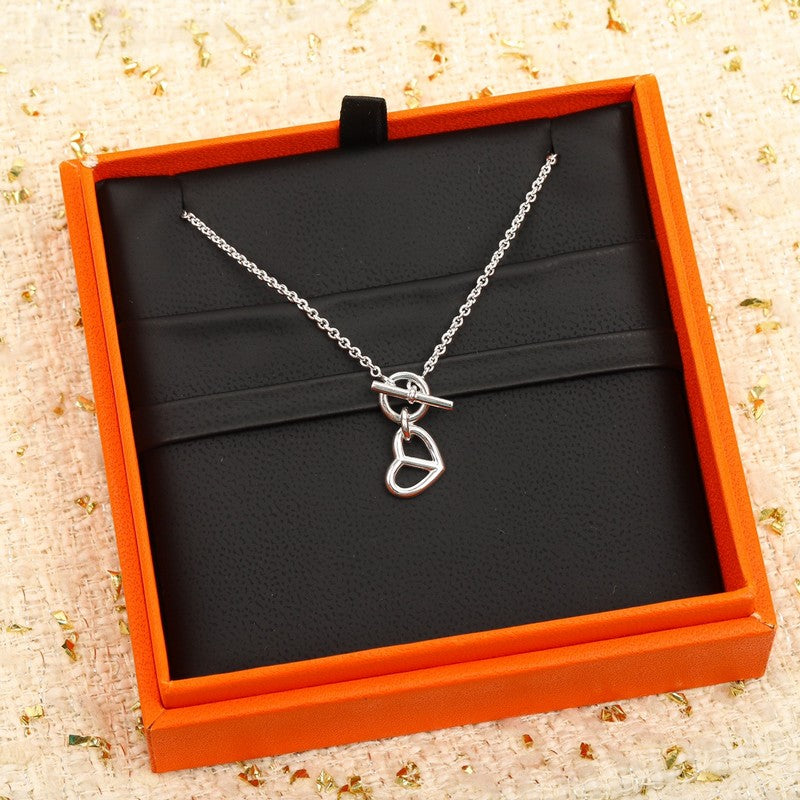 18K Hermes Cache Celine Amulette Pendant Necklace