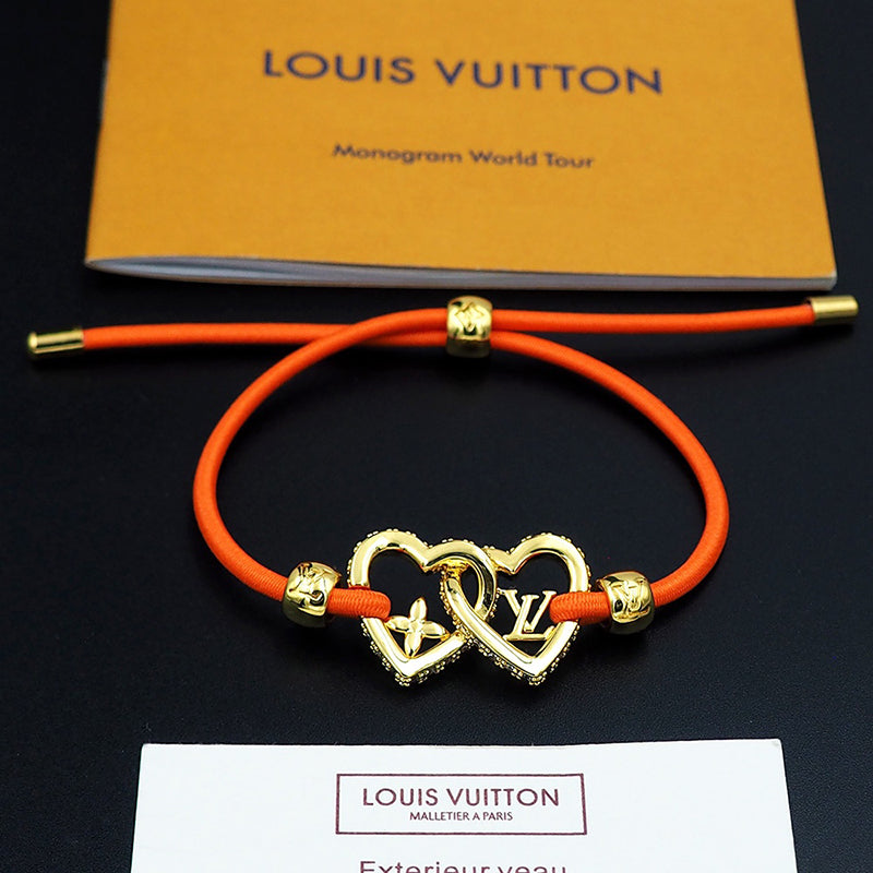 18K Louis Vuitton My Love Orange Bracelet