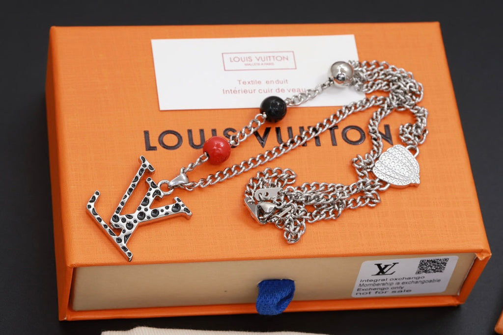 18K Louis Vuitton x Yk Infinity Dots Necklace