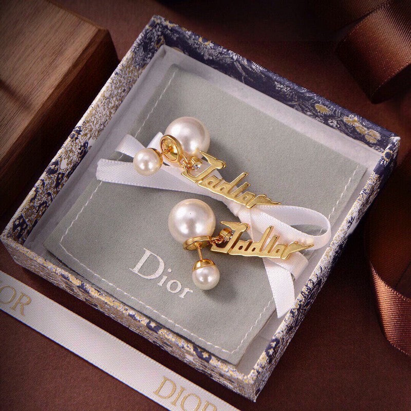 18K Dior Tribales Vintage Earrings
