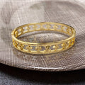 18K Louis Vuitton Crystal Hollow Bracelet