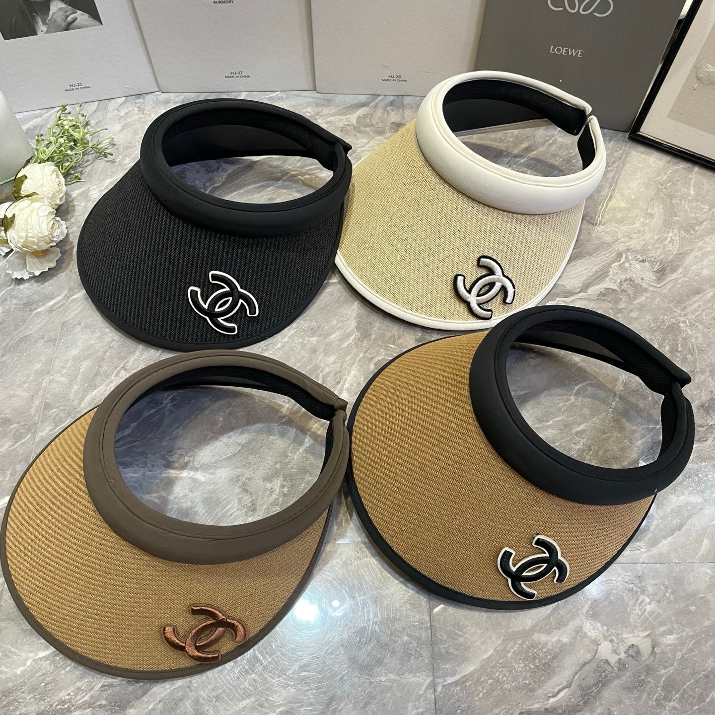 Chanel Open-top sun hat